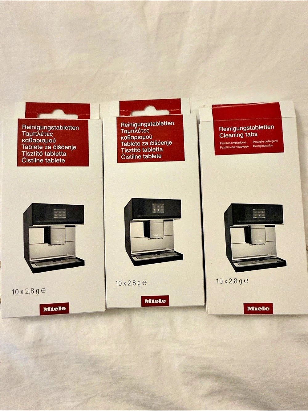 Miele Coffee Machine Cleaning Tablets 10 Pack GP CL CX 0102 T GP CL CX 0102 T, 3